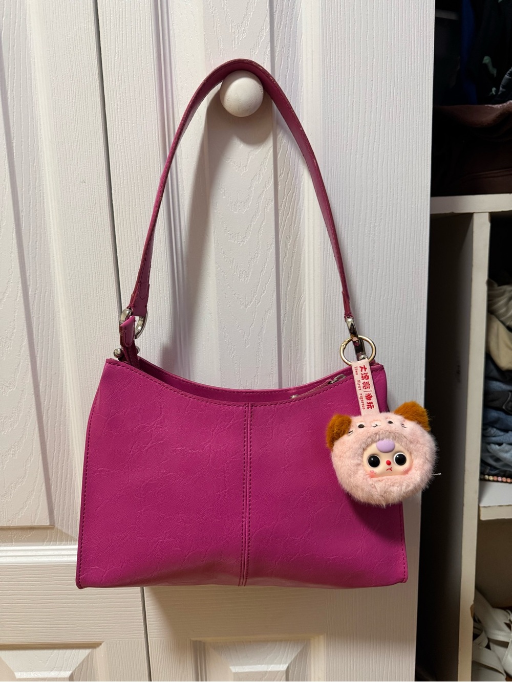 Y2K Liz Claiborne Pink Shoulder Bag